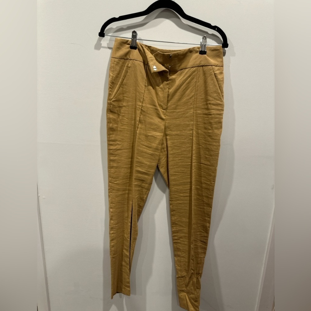 Veronica beard linen blend pants